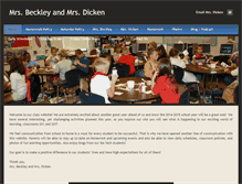 Tablet Screenshot of beckleydicken.weebly.com