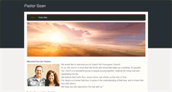 Desktop Screenshot of pastorsean.weebly.com