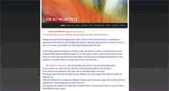 Desktop Screenshot of iamsoworthit.weebly.com