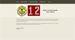 Desktop Screenshot of pack12fortcollins.weebly.com