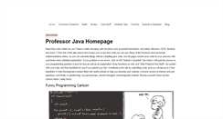 Desktop Screenshot of professorjava.weebly.com