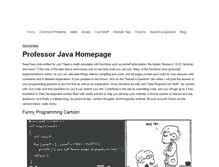 Tablet Screenshot of professorjava.weebly.com