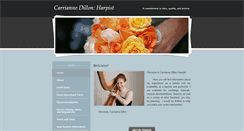 Desktop Screenshot of carriannedillonharpist.weebly.com