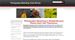 Desktop Screenshot of photographymarketingtooolsreview.weebly.com