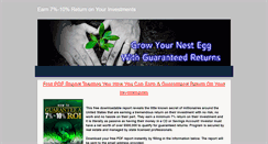 Desktop Screenshot of guaranteedreturnsfl.weebly.com