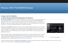 Tablet Screenshot of pioneeravh-p3200dvdreview.weebly.com