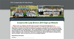 Desktop Screenshot of ladybroncosoccersignup.weebly.com