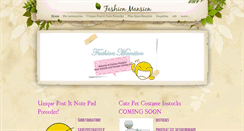 Desktop Screenshot of fashion--mansion.weebly.com