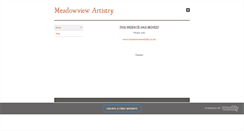 Desktop Screenshot of meadowviewartistry.weebly.com