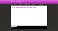 Desktop Screenshot of mariskahargitay.weebly.com
