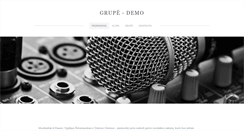 Desktop Screenshot of grupedemo.weebly.com