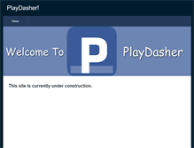 Tablet Screenshot of playdasher.weebly.com