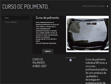 Tablet Screenshot of cursodepolimentocuritiba.weebly.com