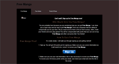 Desktop Screenshot of freemangas.weebly.com