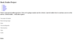 Desktop Screenshot of booktrailer.weebly.com