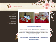 Tablet Screenshot of chococravin.weebly.com