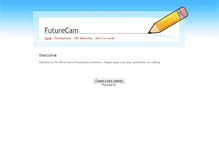 Tablet Screenshot of futurecam.weebly.com