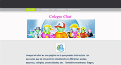 Desktop Screenshot of colegiochat.weebly.com