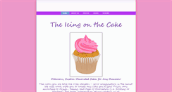 Desktop Screenshot of icingoncake.weebly.com