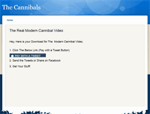Tablet Screenshot of canibals.weebly.com