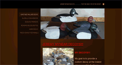 Desktop Screenshot of jeremymyneardecoys.weebly.com