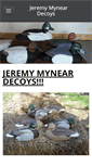 Mobile Screenshot of jeremymyneardecoys.weebly.com