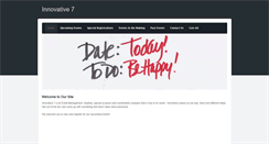 Desktop Screenshot of innovative7.weebly.com