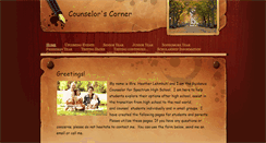 Desktop Screenshot of counselorspage.weebly.com