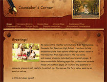 Tablet Screenshot of counselorspage.weebly.com