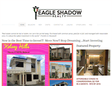 Tablet Screenshot of eagleshadowrealty.weebly.com