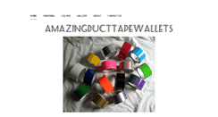 Desktop Screenshot of amazingducttapewallets.weebly.com