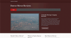 Desktop Screenshot of denvermoverreviews.weebly.com
