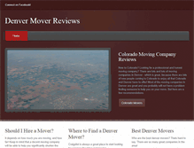 Tablet Screenshot of denvermoverreviews.weebly.com