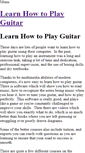 Mobile Screenshot of howtoplayguitar.weebly.com