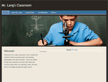 Tablet Screenshot of mrlangsclassroom.weebly.com