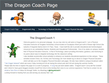 Tablet Screenshot of dragoncoachpage.weebly.com
