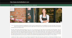 Desktop Screenshot of doorbellsdirectcom.weebly.com