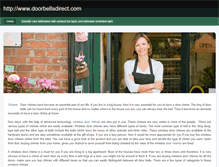 Tablet Screenshot of doorbellsdirectcom.weebly.com