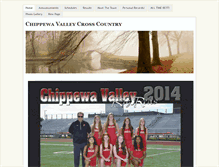 Tablet Screenshot of chippewavalleycrosscountry.weebly.com