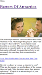 Mobile Screenshot of factors-of-attraction-the-factors-of-attraction-review.weebly.com