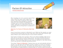 Tablet Screenshot of factors-of-attraction-the-factors-of-attraction-review.weebly.com