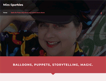 Tablet Screenshot of misssparkles.weebly.com