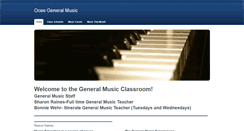 Desktop Screenshot of oceegeneralmusic.weebly.com