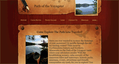 Desktop Screenshot of pathofthevoyageur.weebly.com