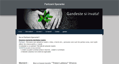 Desktop Screenshot of partizaniisperantei.weebly.com