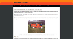 Desktop Screenshot of heartseasecasualsfc.weebly.com