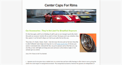 Desktop Screenshot of centercapsforrims.weebly.com