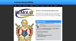 Desktop Screenshot of csdemolay.weebly.com