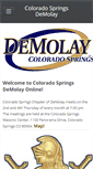 Mobile Screenshot of csdemolay.weebly.com