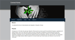 Desktop Screenshot of connectkorea.weebly.com
